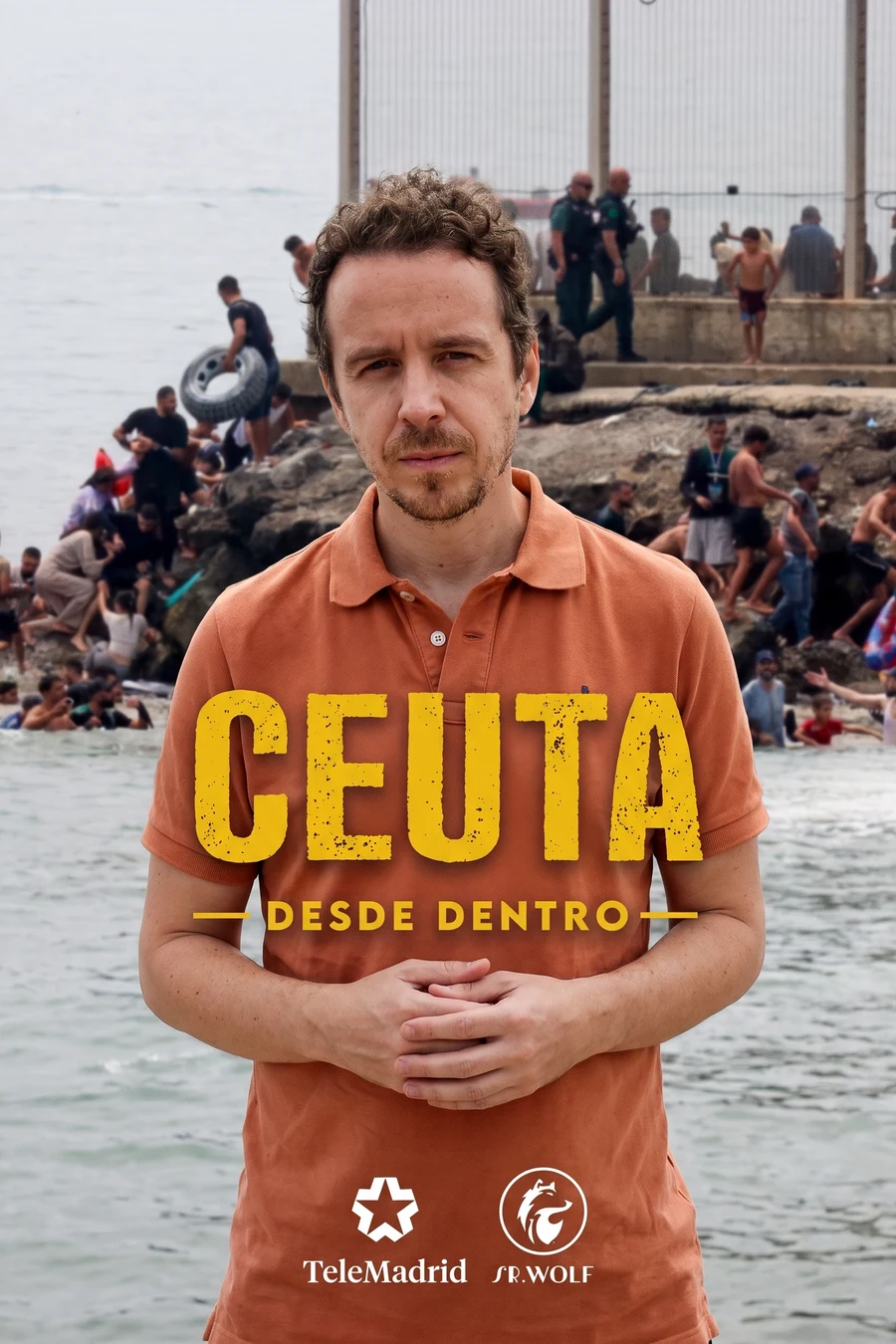 Cartel de Ceuta desde dentro
