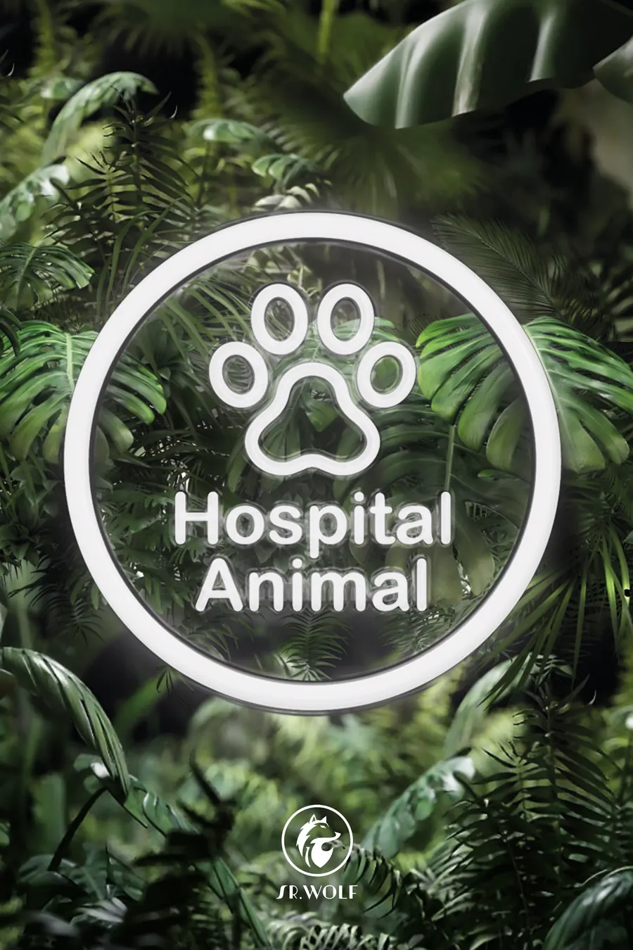 Cartel de Hospital Animal