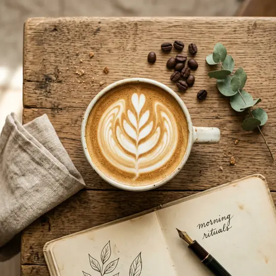 Contenido generado: latte art cenital.