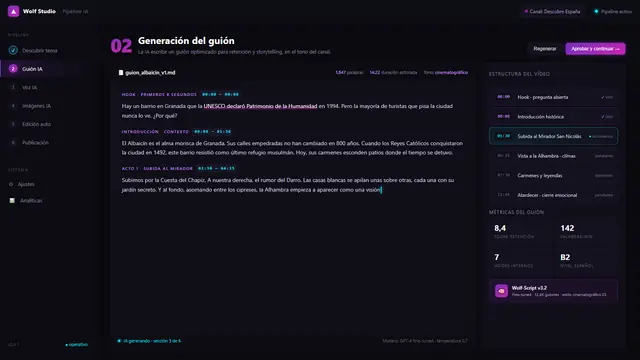 Paso 02: Escribe el guion